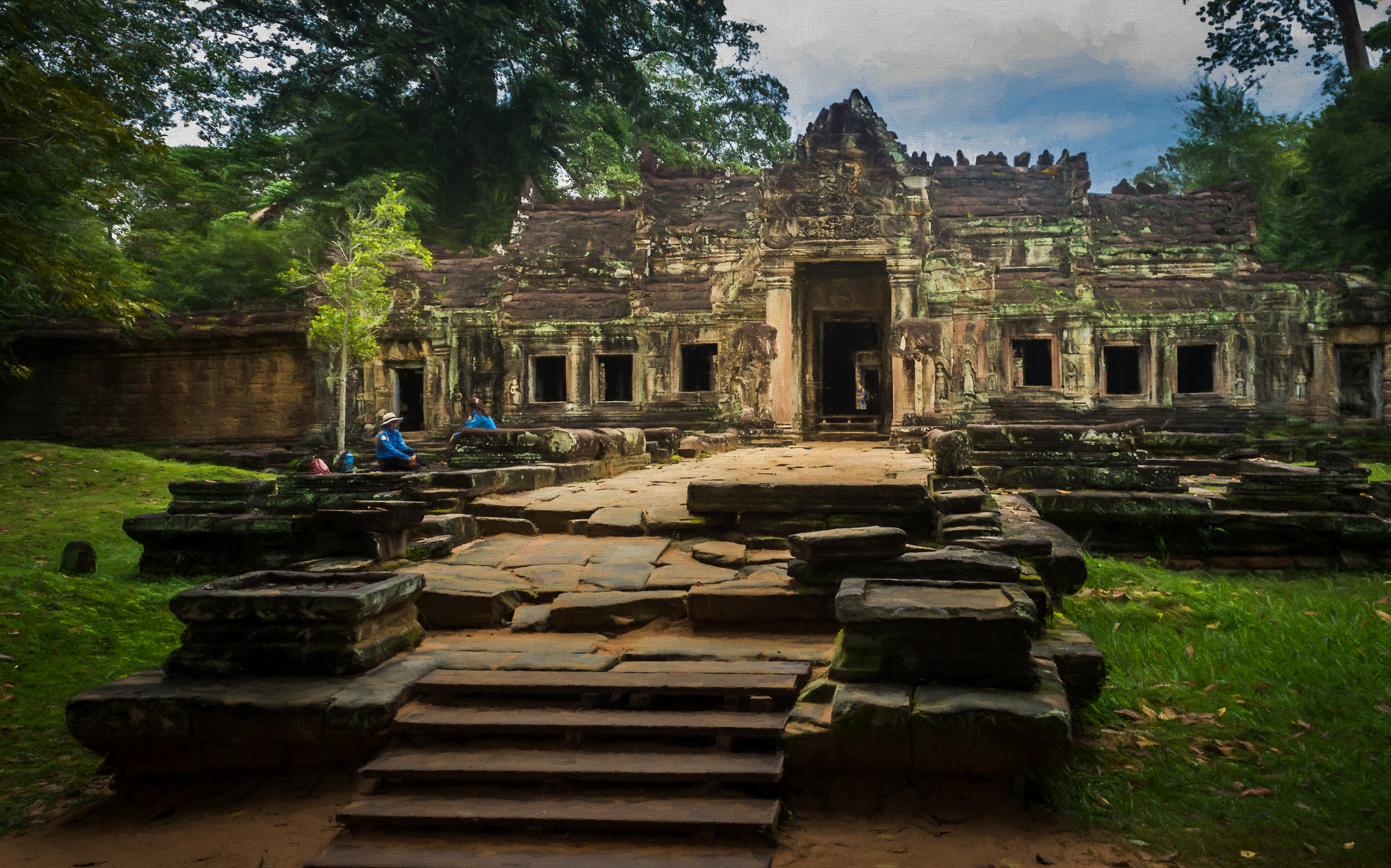 preah khan temple entrance