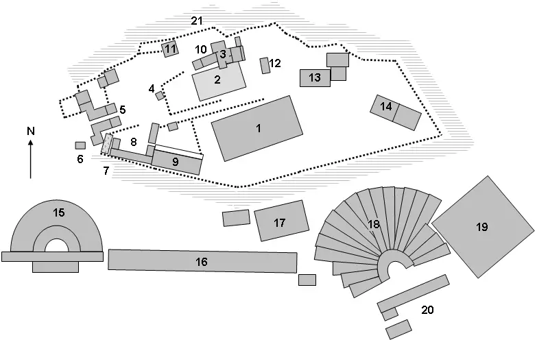 Acropolis site plan