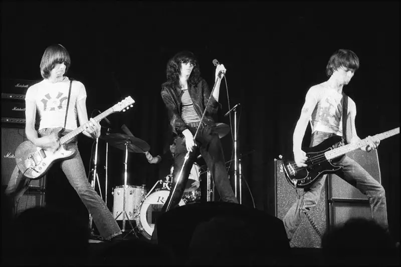 best rock band Ramones performing live