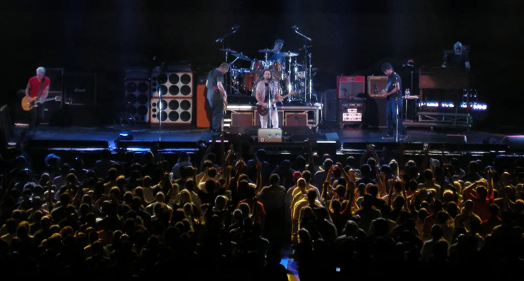 Pearl Jam on stage