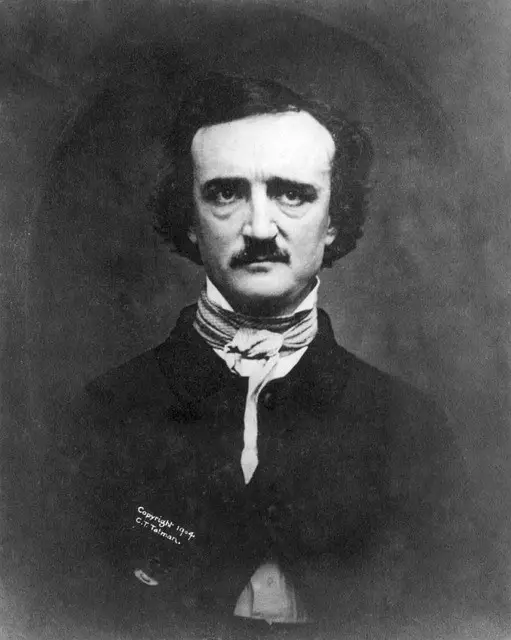 photograph of Edgar Allan Poe
