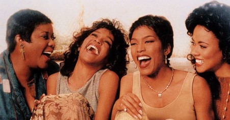 4 Black girls laughing - https://www.tunefind.com/movie/waiting-to-exhale-1995