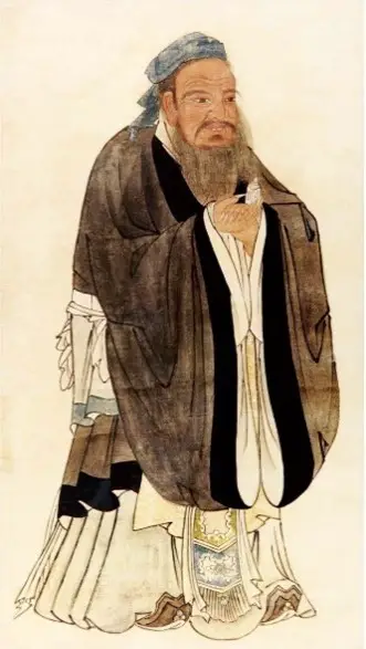 Painting of Confucius