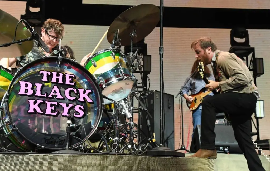 Photo of the Black Keys on stage