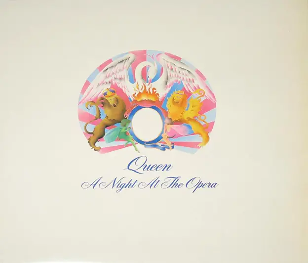 Queen - A Night At The Opera album cover. Flickr by vinylmeister