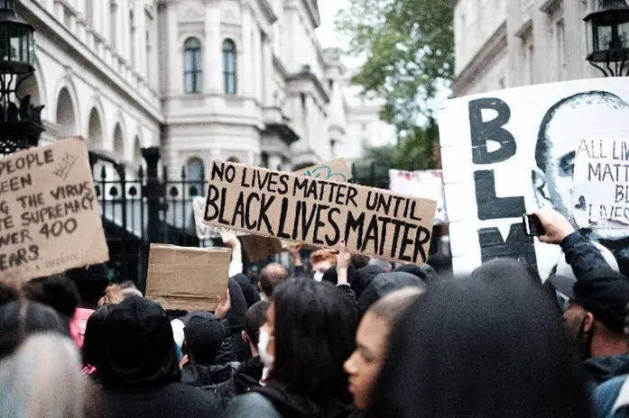 Photo: ehimetalor-akhere-unuabona/Unsplash. Black Lives Matter Protest.