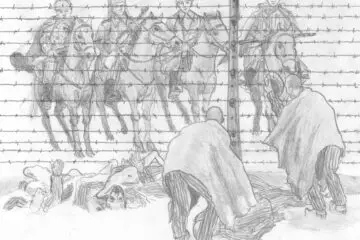 The Thaw, Auschwitz III Monowitz, January 27 1945 by FritzVicari