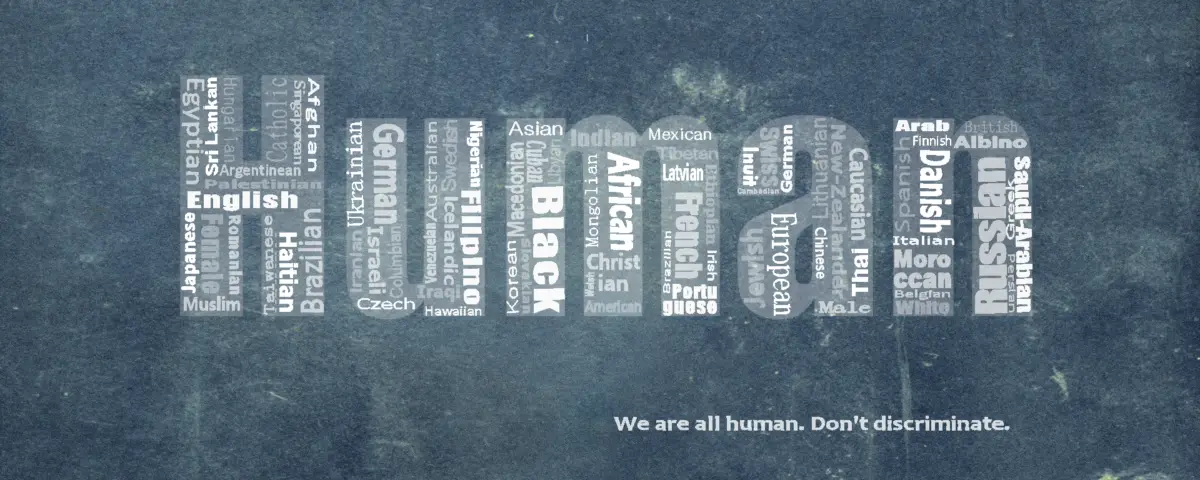 Picture of the word Human