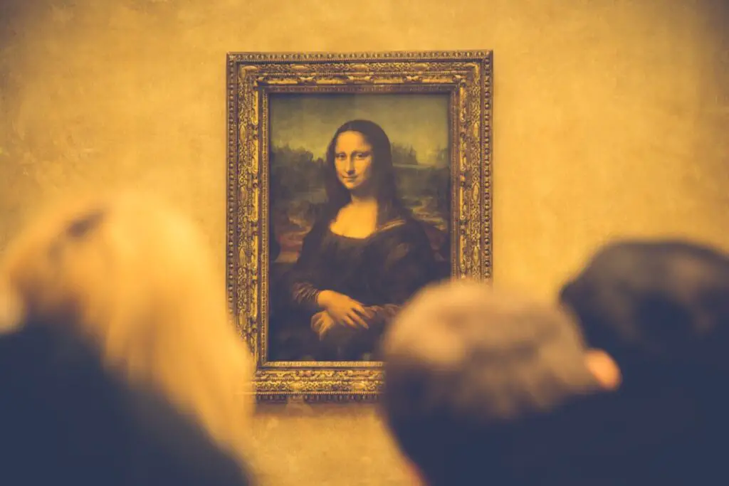 Photo of the Mona Lisa